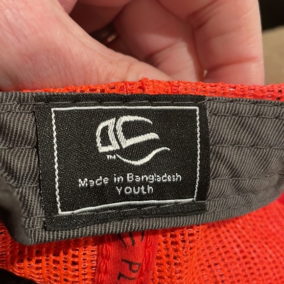 Alaska Wild Gear Youth Platinum Series by Outdoor Cap grey and red adjustable - Picture 7 of 10